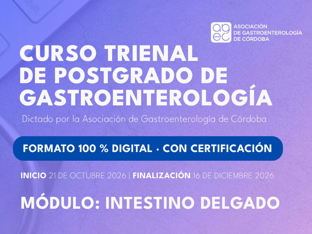 CURSO TRIENAL: MÓDULO INTESTINO DELGADO